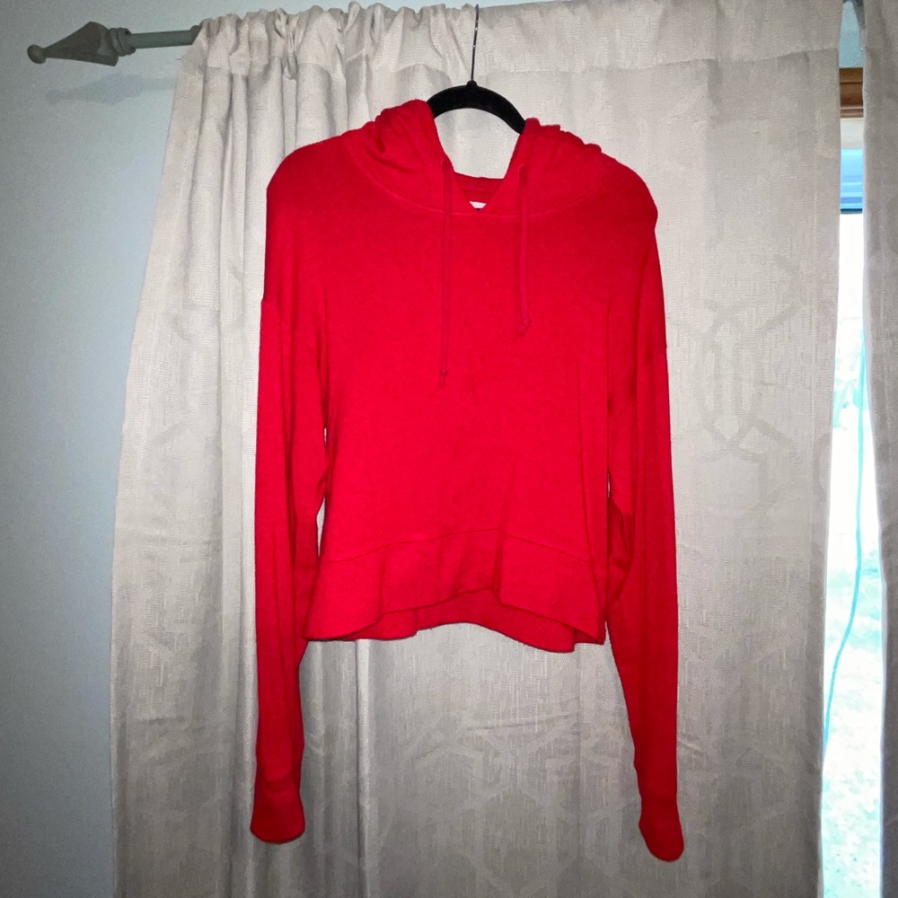 Aritzia soft crop sweater
